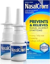 NasalCrom Spray Nasale Regolatore dei Sintomi di Allergia | 200 0,88 Fl Oz (Confezione da 2) 