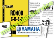 Yamaha RD400 Manuale di