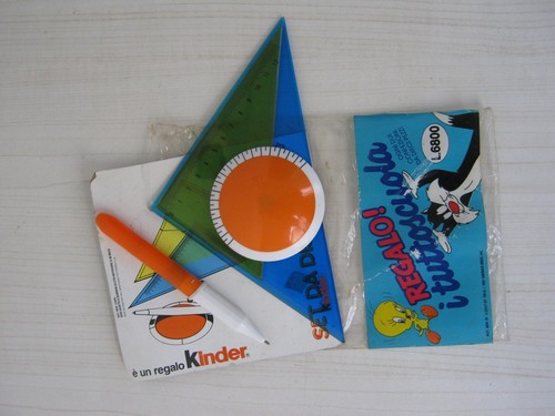 Gadget kinder pubblicitario - kinder,
