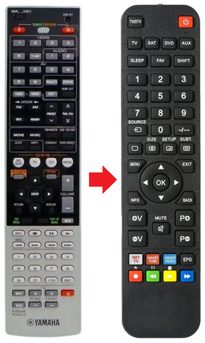 Telecomando adatto per - , yamaha