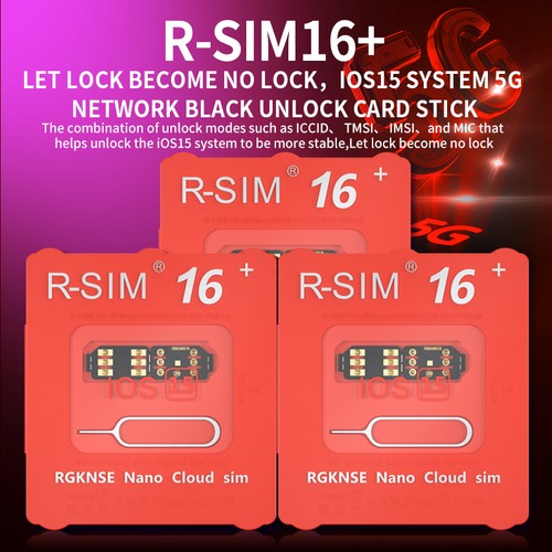 Sim nano déverrouiller - r-sim, 16+