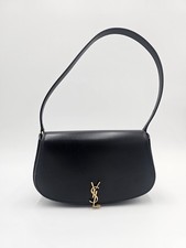 SAINT LAURENT BLACK LEATHER