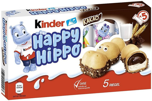 Kinder happy hippo cocoa cream - happy,