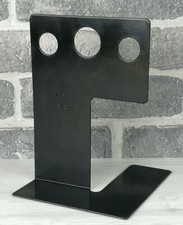 KIT - PORTA LIBRI - IN METALLO - DESIGN ANNI 80 - 20 CM