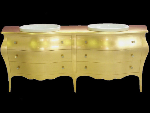 Mobile bagno barocco doppio