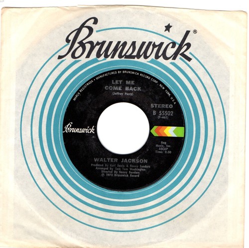 Walter jackson let - let, come
