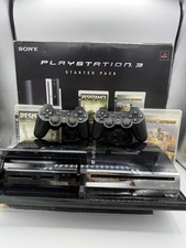 Sony PlayStation 3 PS3 60GB Backwards Retrocompatibile CECHC03 Starter Pack PS2