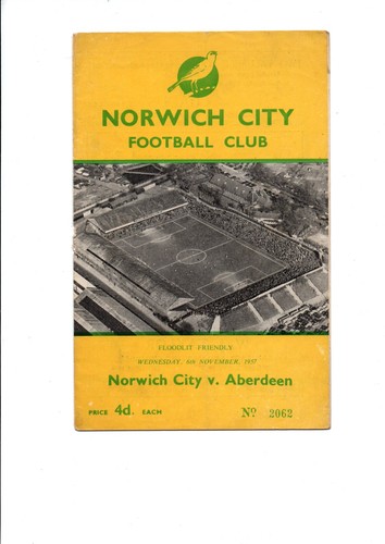 Norwich city v aberdeen - city,