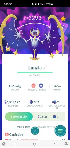 Pokemon lunala livello con - 40,