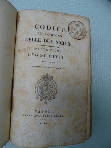 Codice regno delle due - codice,