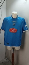 Articolo e2026 maglia Legea calcio Napoli azzurra, taglia M, misure ascelle 63cm