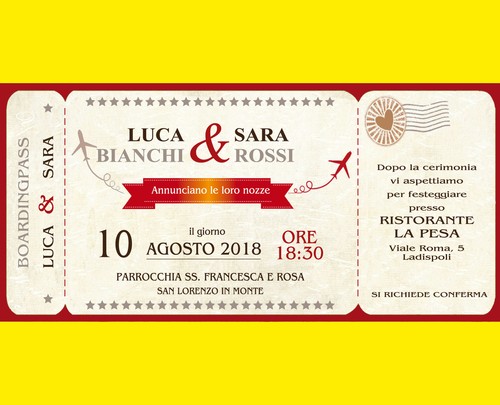 Partecipazioni nozze - partecipazioni,
