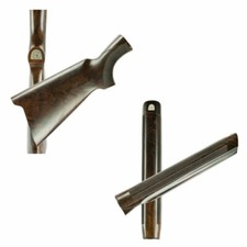 Calcio ed asta per fucile