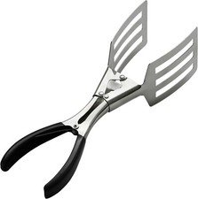 Pinze LUNGHE a Forbice per Cucinare Acciaio Inossidabile - PREMIER - 30,7 x 9 cm