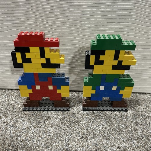 Lego super mario - mario, 8-bit