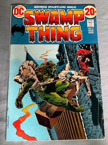Swamp thing copertina - 2, (1973)