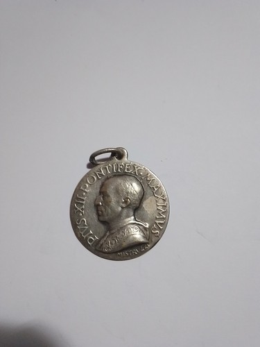 Medaglia papa pio xii firmata - medaglia,