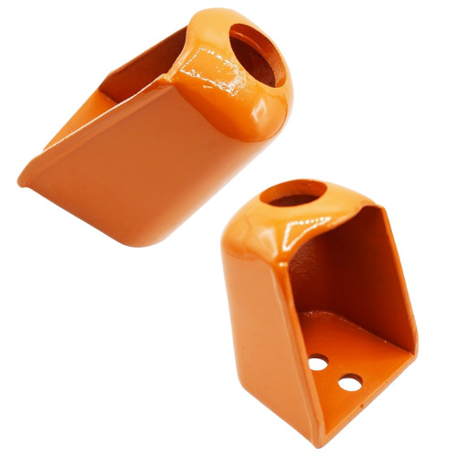 Coppia supporti metallo fanali - coppia,