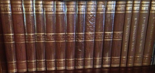 Enciclopedia motta volumi - enciclopedia, motta-