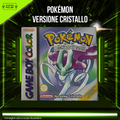 Pokemon versione cristallo - versione, |