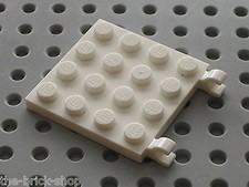LEGO white Plate 4 x 4 with