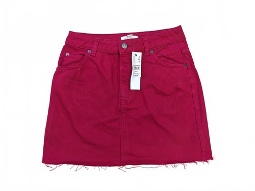 Topshop minigonna denim