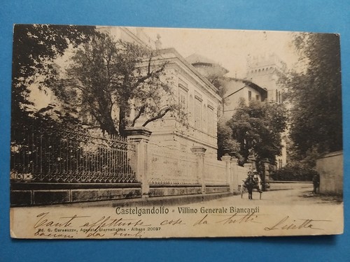 Castelgandolfo villino - (roma).,