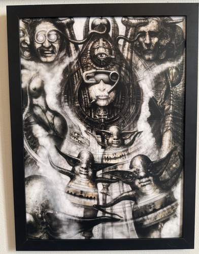 Stampa incorniciata giger - stampa,