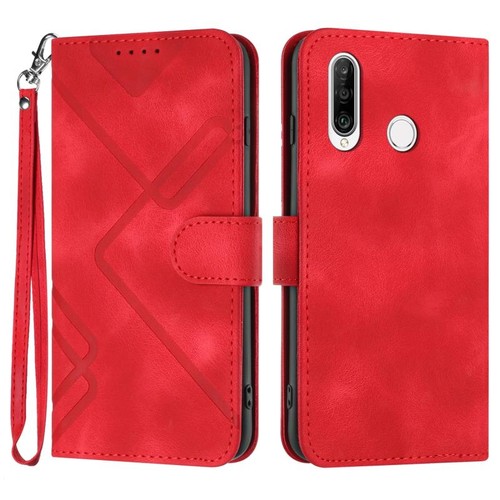 Custodia similpelle righe - custodia,