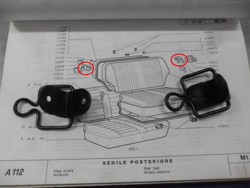 Supporto con anello schienale - supporto,