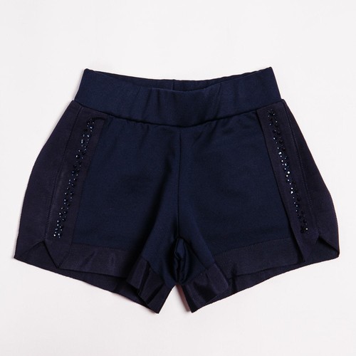 Shorts bambina monnalisa blu - shorts,