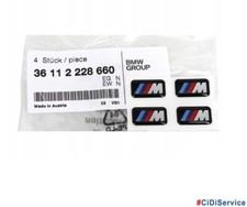 BMW 36112228660 Kit 4 Emblemi