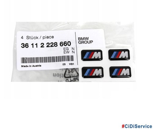 Bmw 36112228660 kit emblemi - 4,