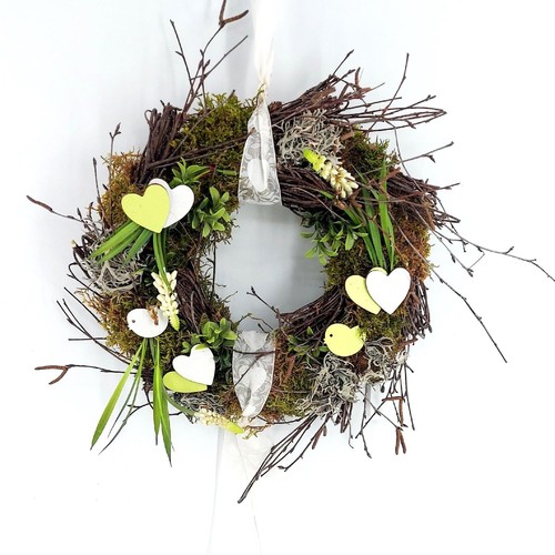 Ghirlanda cuori 30cm con - di,