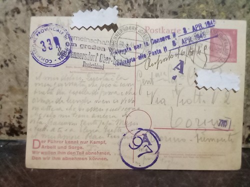 Cartolina prigionieri - cartolina,