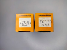 2x ECC83 / 12AX7 Siemens
