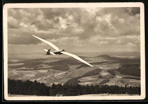 Cartolina volo vela - cartolina, il