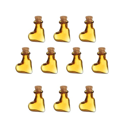 Mini glass bottles - 10,