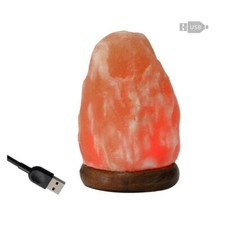 Lampada di Sale Rosa Grezza