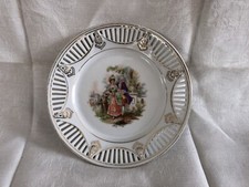 PIATTO CERAMICA TRAFORATA PRIMI '900 BAVARIA SCHUMANN