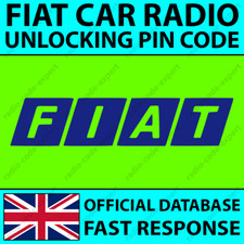 CODICE PIN SBLOCCO RADIO FIAT