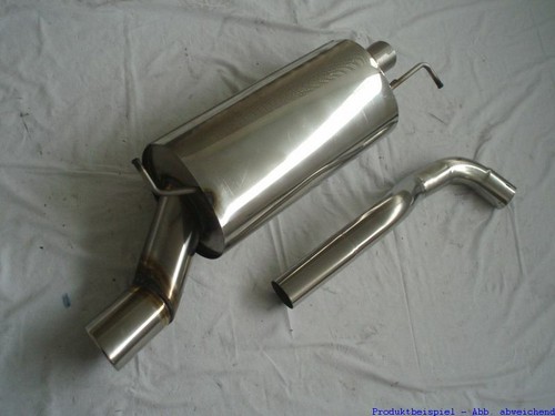 Scarico sportivo fms acciaio - sportivo,