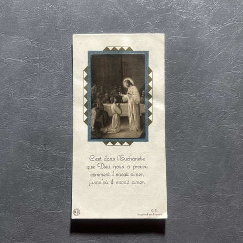 Santino holy card inizio 900 - card,