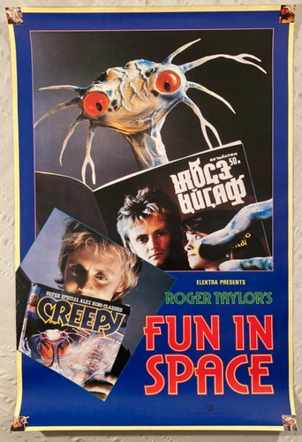 Roger taylor 1981 - taylor, poster