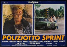 POLIZIOTTO SPRINT, MAURIZIO MERLI, LILLI CARATI, AUTO CAR, FOTOBUSTA 2 POSTER