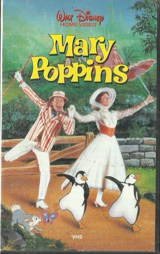 Vhs film mary poppins - vhs,