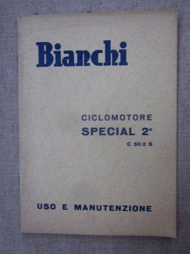 Bianchi special c50 2s - bianchi, 2°