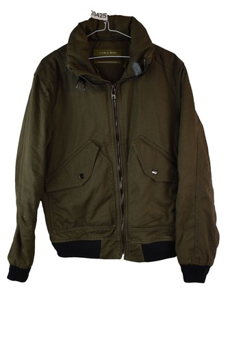 Giacca vento zara man verde - giacca,