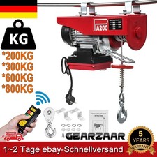 Paranco elettrico verricello