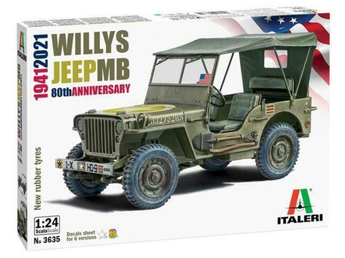 Italeri jeep willys - willys, mb